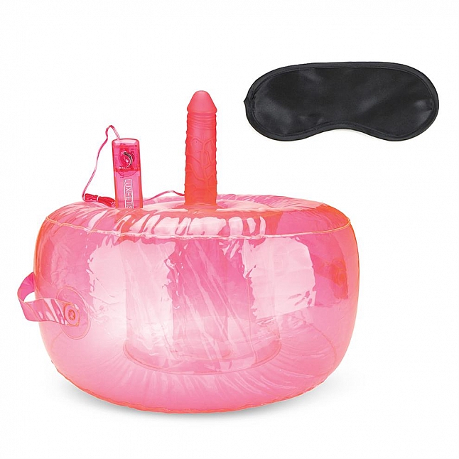 Lux Fetish - 充氣球配電動仿真陽具套裝,18DSC 成人用品店,4890808245507