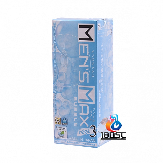 MENS MAX - Feel 3 泡沫,18DSC 成人用品店,4580395730318