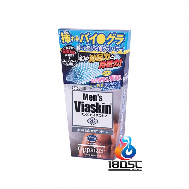 日本中西 - Mens Viaskin 凸點型 (日本版),18DSC 成人用品店,4547350855554