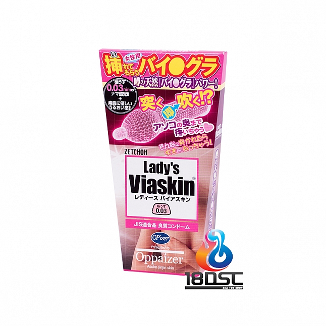 日本中西 - Ladys Viaskin 0.03超薄 (日本版),18DSC 成人用品店,4547350855561