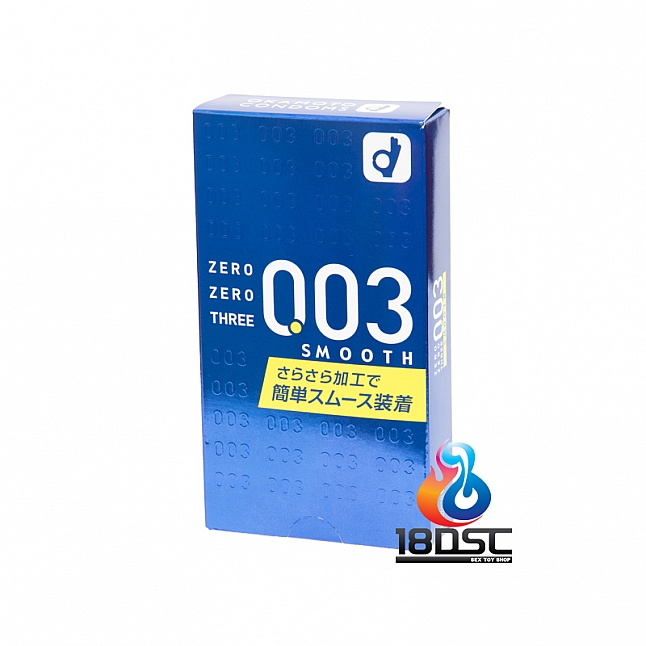 18DSC,成人用品,Okamoto - 岡本 0.03 順滑 (日本版) 10片裝,4547691689597