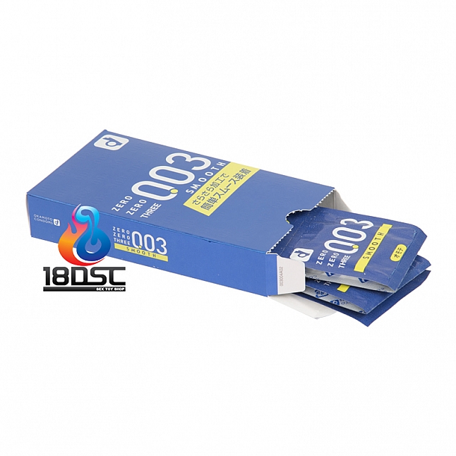 18DSC,成人用品,Okamoto - 岡本 0.03 順滑 (日本版) 10片裝,4547691689597