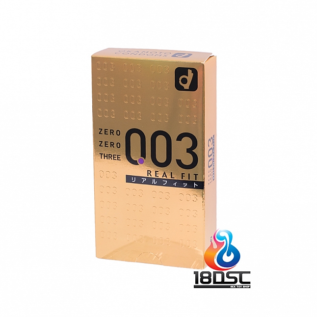 18DSC,成人用品,Okamoto - 岡本 0.03 完全貼身 (日本版) 10片裝,4547691689610