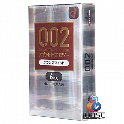 Okamoto - 岡本 0.02 先端加大 (日本版) 6片裝 Okamoto - 岡本 0.02 先端加大 (日本版) 6片裝