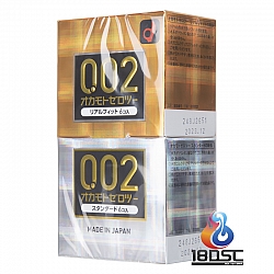 Okamoto - 0.02 EX+Real Fit Bundle Package (Japan Edition) Each type of 6pcs