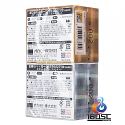 Okamoto - 0.02 EX+Real Fit Bundle Package (Japan Edition) Each type of 6pcs Okamoto - 0.02 EX+Real Fit Bundle Package (Japan Edition) Each type of 6pcs