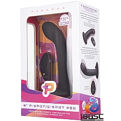 Pegasus - 6" 穿戴式無線遙控G點P點按摩器套裝 Pegasus - 6" 穿戴式無線遙控G點P點按摩器套裝