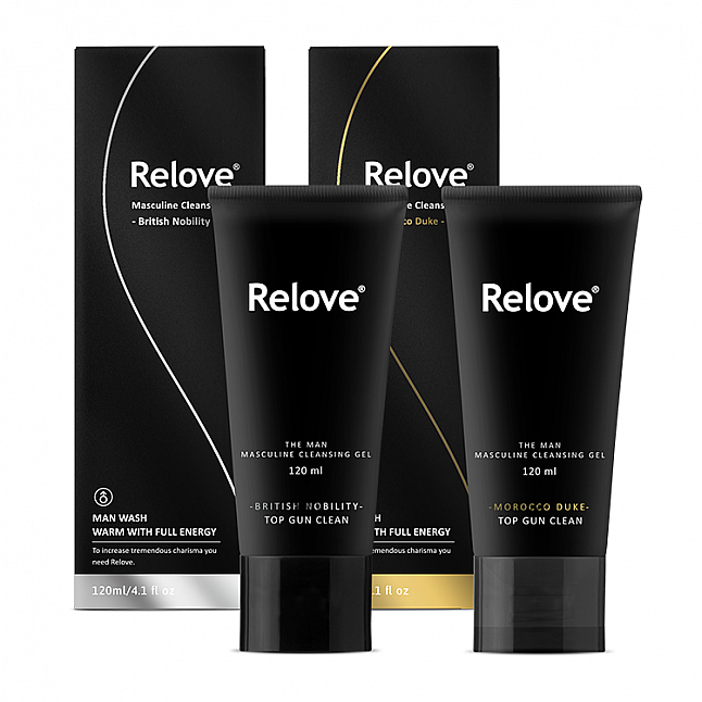18DSC,成人用品,Relove - 男性專用私密潔淨凝露 120ml,4712933179222