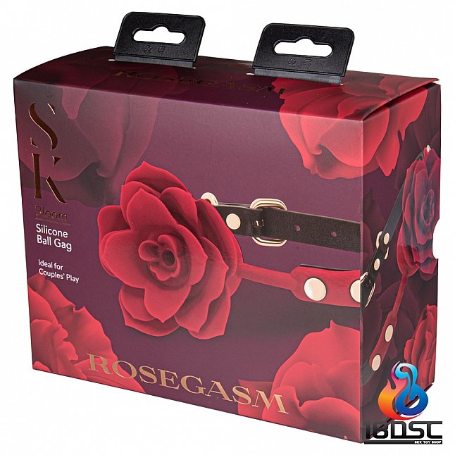 18DSC,成人用品,Secret Kisses - 玫瑰型矽膠口塞,884472032956