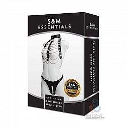 S&M Essentials - Chain Link Crotchless BDSM Outfit