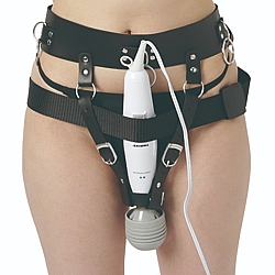 SM VIP - Vibrator Constrained Forced Strap