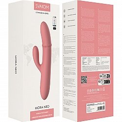 SVAKOM - Mora NEO 智能無線遙控滾珠式兔頭震動棒