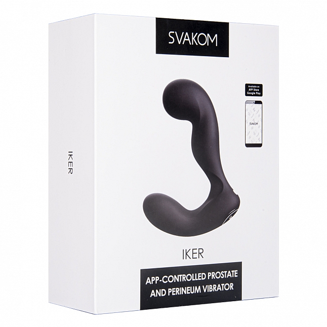 SVAKOM - IKER 智能無線遙控震動脈衝前列腺按摩器,18DSC 成人用品店,6959633100844