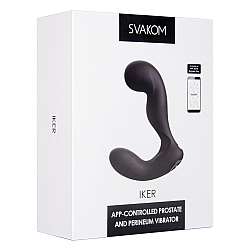 SVAKOM - IKER App-controlled Vibration and Pulsation Prostate Massager