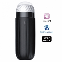 SVAKOM - SAM NEO Interactive Suction and Vibration Masturbator With App