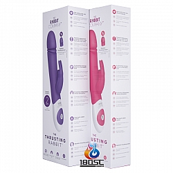 The Thrusting Rabbit 伸縮G點仿真陽具震動棒 The Thrusting Rabbit 伸縮G點仿真陽具震動棒