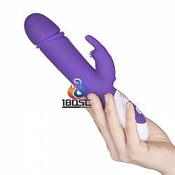 The Thrusting Rabbit 伸縮G點仿真陽具震動棒 The Thrusting Rabbit 伸縮G點仿真陽具震動棒