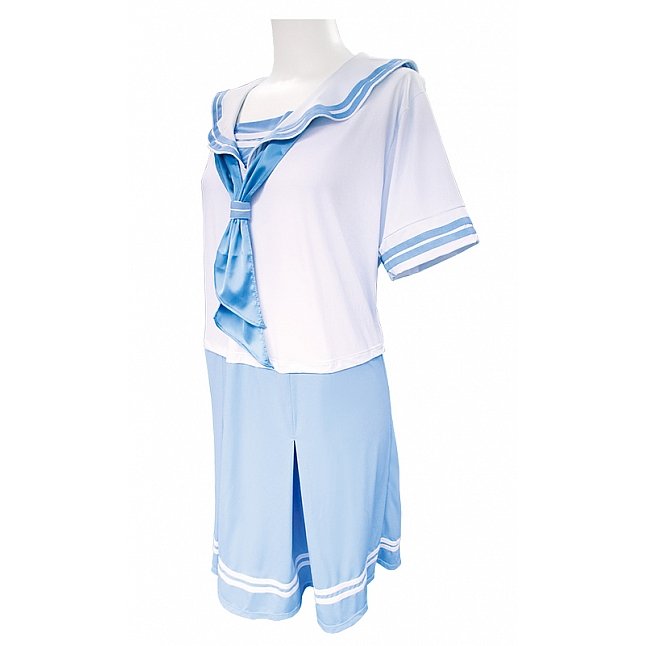 18DSC,成人用品,Tamatoys - 冰感淺藍水手服 偽娘用 2L,4589717871760