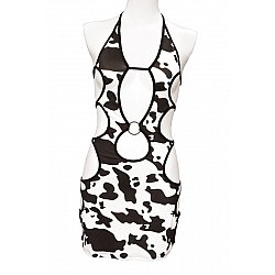 Tamatoys - 乳牛印緊身連身裙