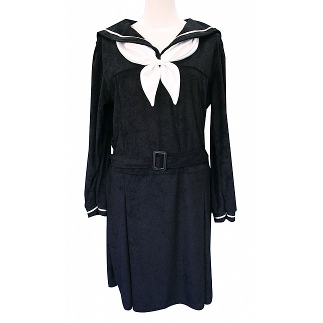 18DSC,成人用品,Tamatoys - 長䄂黑色水手服,4589717873245