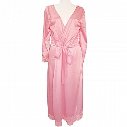 Tamatoys 粉色絲滑睡袍 偽娘用 2L