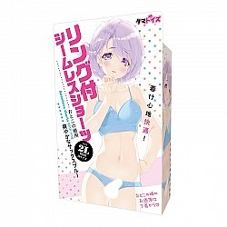 Tamatoys 淺藍無痕開洞內褲 偽娘用 2L 