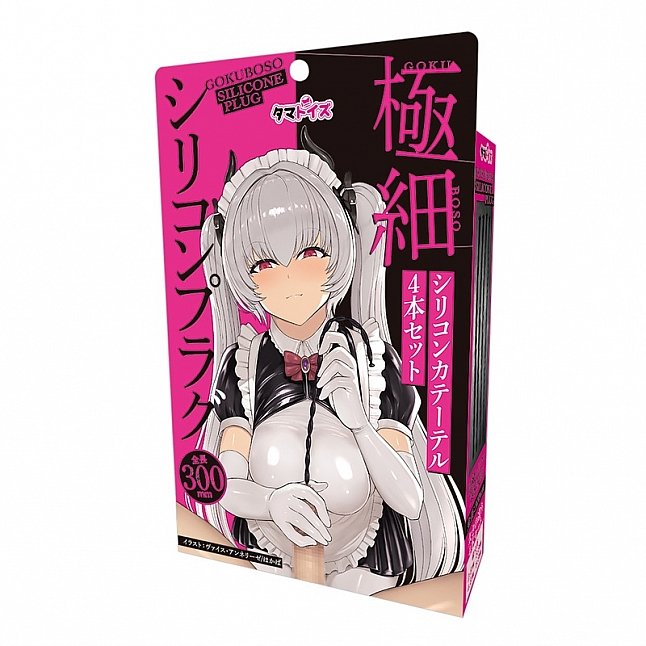 18DSC,成人用品,Tamatoys - 極細超長矽膠尿道塞 (極細シリコンプラグ),4589717868920