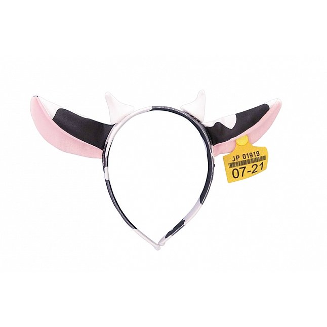 18DSC,成人用品,Tamatoys - 乳牛髮帶,4589717875188