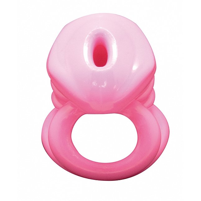 18DSC,Sex Toys,Tamatoys - Soft Male Chastity Cage Pink,4589717877540