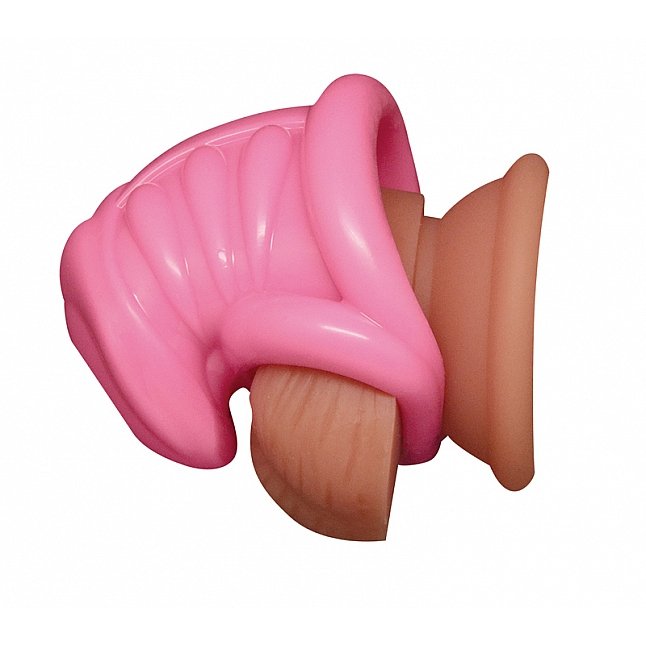 18DSC,Sex Toys,Tamatoys - Soft Male Chastity Cage Pink,4589717877540
