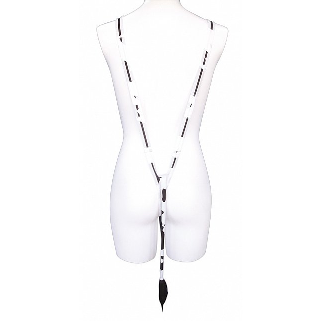 18DSC,成人用品,Tamatoys - 超Deep V奶牛紋泳衣,4589717878424