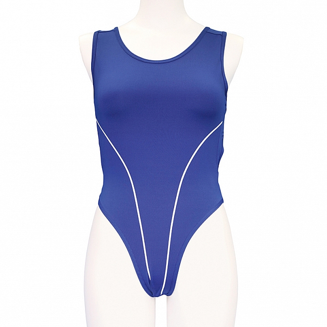 Tamatoys 藍色競泳水着 偽娘用 2L,18DSC 成人用品店,4589717853575