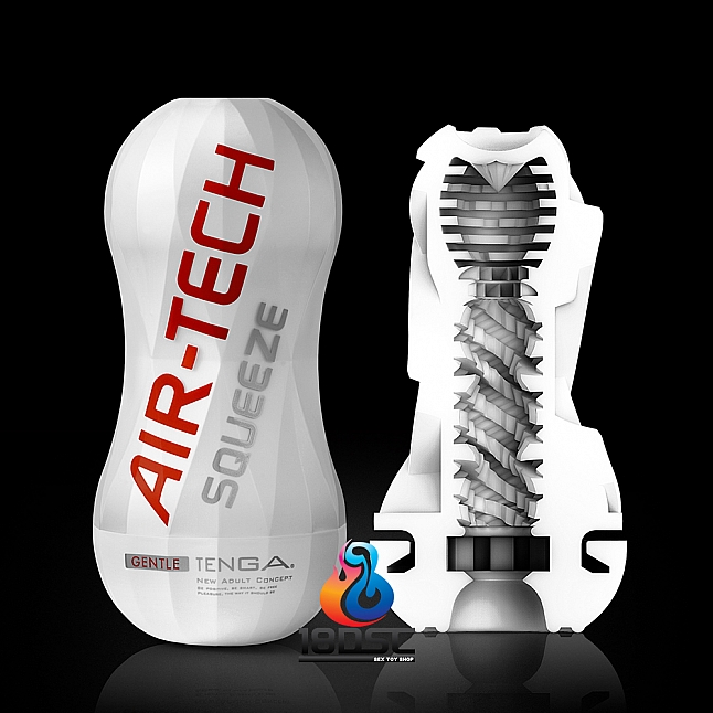 Tenga - Air-Tech Squeeze 柔軟型 飛機杯,18DSC 成人用品店,4560220558164