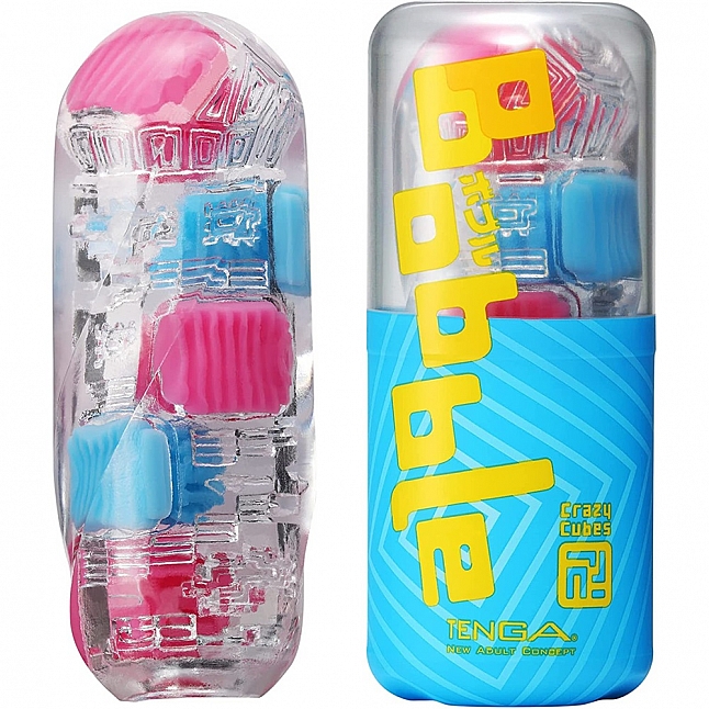 18DSC,成人用品,Tenga - Bobble Crazy Cubes 飛機杯