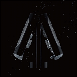 Tenga - Filp Hole Black 飛機杯