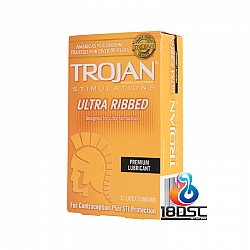 Trojan - Stimulations Ultra Ribbed (USA Edition)
