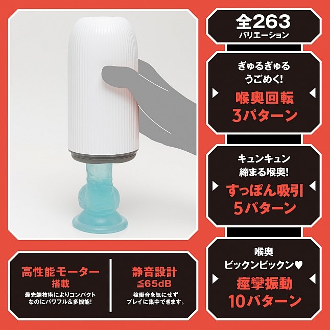 18DSC,成人用品,EXE - 任性彈穴 震動旋轉吸啜口交電動飛機杯 10代 (ぷにあなロイド 10),4582616149626