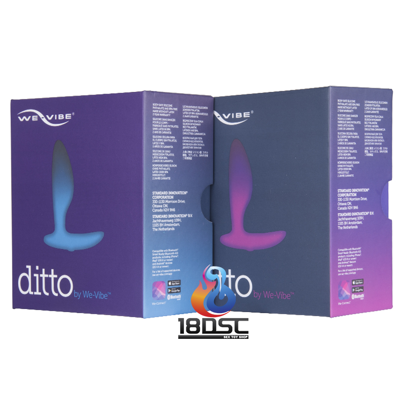 We-Vibe - Ditto Rechargeable Remote and App Control Butt Plug | Official Distributor in HK | 18DSC Sex Toys Shop We-Vibe - Ditto Rechargeable Remote and App Control Butt Plug | Official Distributor in HK | 18DSC Sex Toys Shop