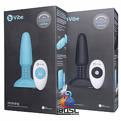 b-Vibe - Rimming Plug 2 無線遙控震動轉珠肛塞