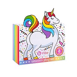 b-Vibe - 彩虹小馬馬 震動肛塞 6合1 套裝 b-Vibe - 彩虹小馬馬 震動肛塞 6合1 套裝