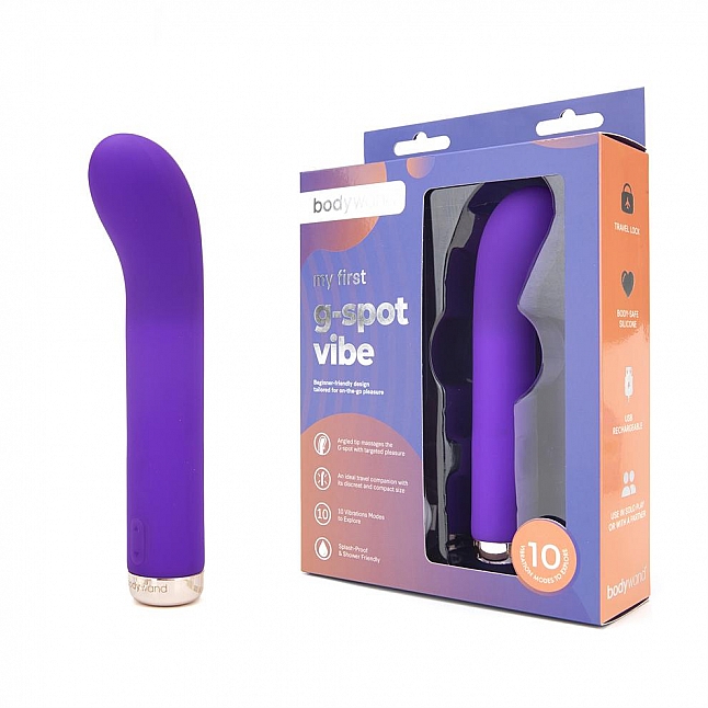 18DSC,成人用品,bodywand - My First G-Spot Vibe 強力震動G點按摩棒,848416009749