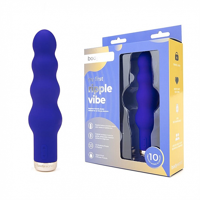 18DSC,Sex Toys,bodywand - My First Ripple Vibrator,848416009756