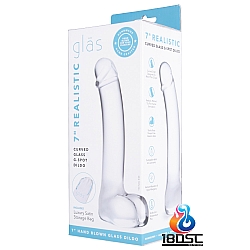 glas - 7" 玻璃G點仿真陽具