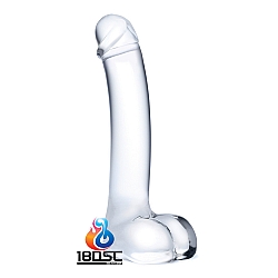 glas - 7" 玻璃G點仿真陽具