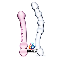 glas - 雙頭G點玻璃棒套裝