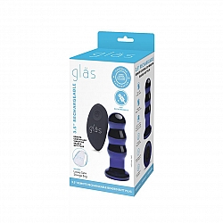 glas - 3.5" 充電式後庭拉珠塞連搖控器 glas - 3.5" 充電式後庭拉珠塞連搖控器
