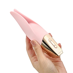 la mome - Speedo Tongue Rechargeable Rabbit Ears Clitoral and Nipple Vibrator