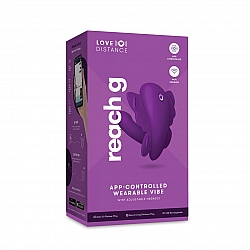 Love Distance - reach g Recharge Wearable G-Spot Vibrator with App Control