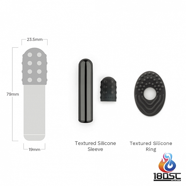 le WAND - 充電式強力震動器 BULLET,18DSC 成人用品店,4890808221815