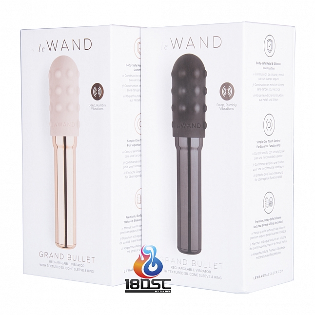 le WAND - 充電式強力震動器 GRAND BULLET,18DSC 成人用品店,4890808221853